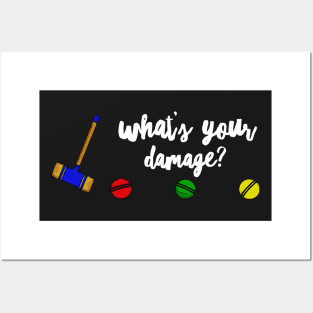 What’s Your Damage? Posters and Art